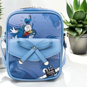 WondaPop Limited Edition Disney Donald Duck Luxe 8" Crossbody Huey Dewey Louie N